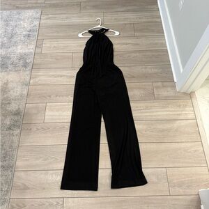 Jessica Simpson Black Halter Jumpsuit